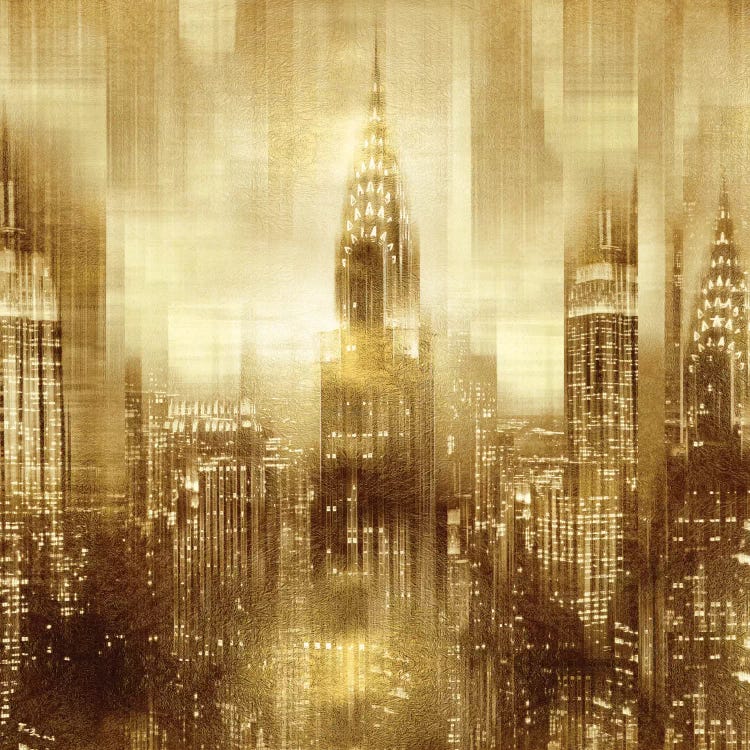 NYC - Reflections In Gold I