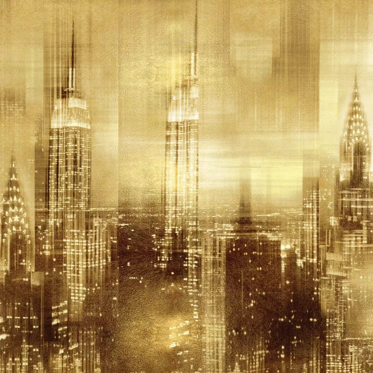 NYC - Reflections In Gold II