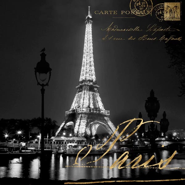 Kate Carrigan: Paris At Night by Kate Carrigan