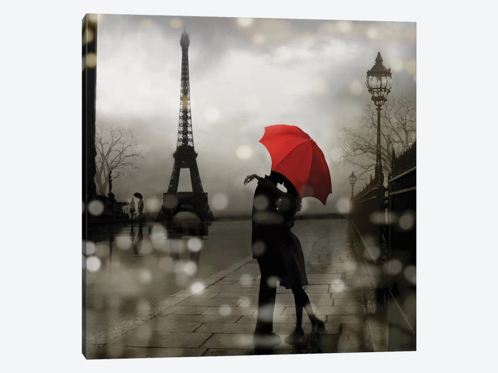 Paris Romance by Kate Carrigan 1-piece Art Print