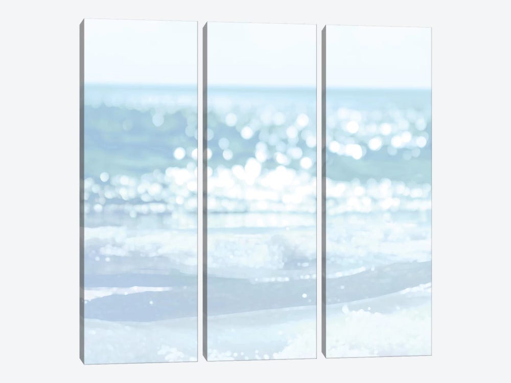Serene Reflection I by Kate Carrigan 3-piece Canvas Art