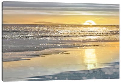That Sunset Moment Canvas Art Print - Inspirational & Motivational Art