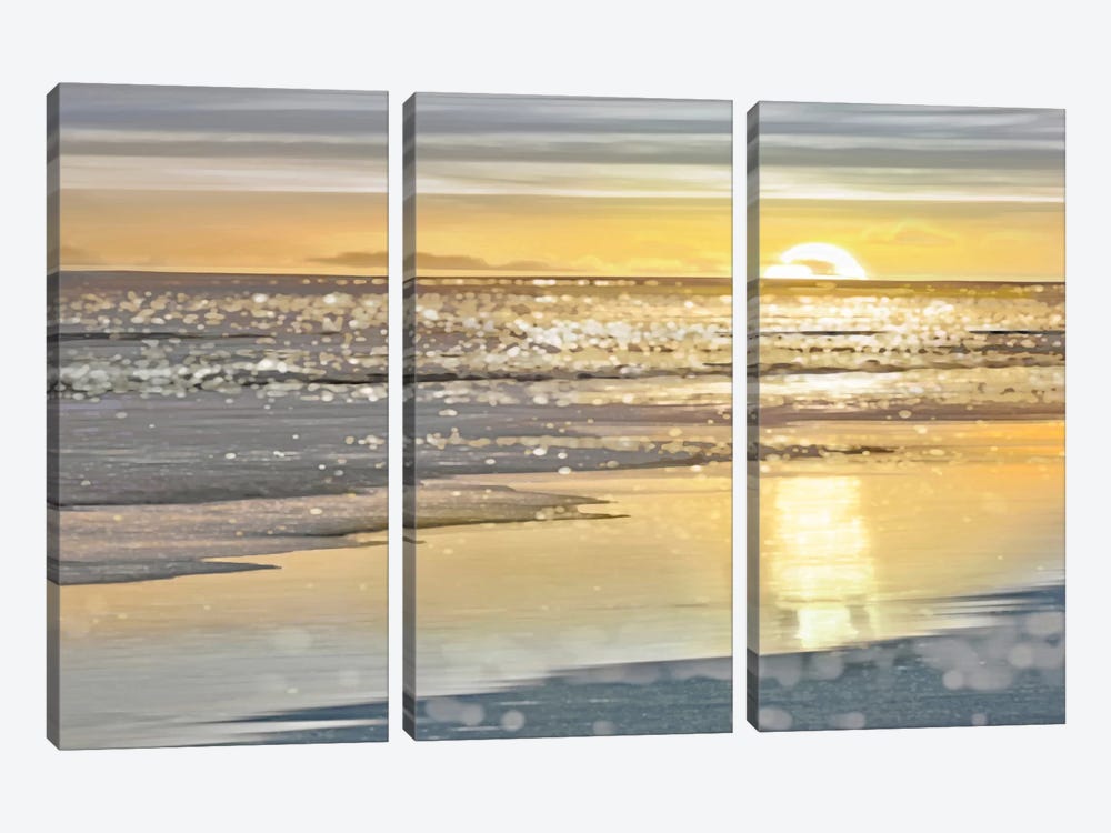 That Sunset Moment by Kate Carrigan 3-piece Canvas Artwork