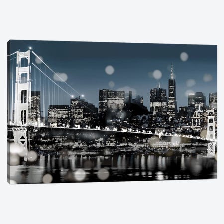 The City-San Francisco Canvas Print #KAC47} by Kate Carrigan Art Print