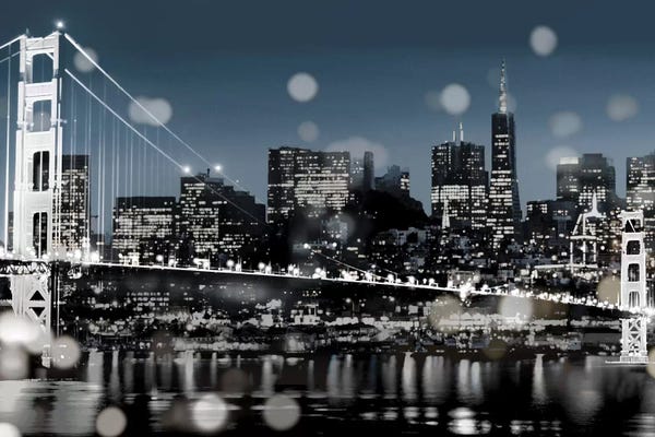 Large Photography - Canvas Prints: The City-San Francisco by Kate Carrigan