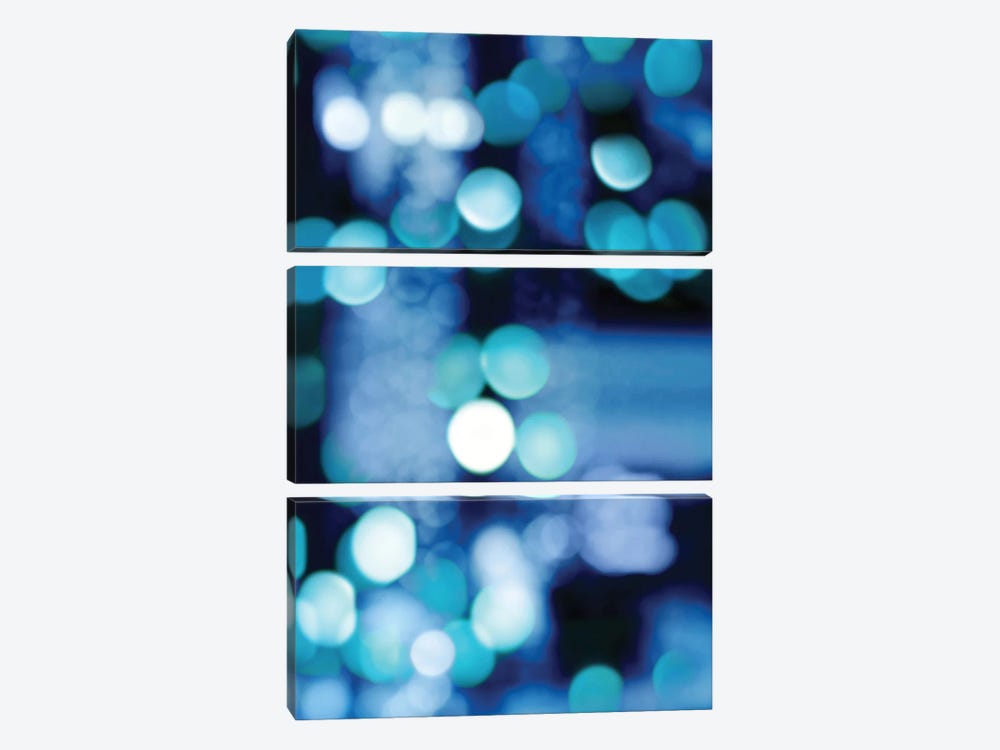 Brilliant Blue Triptych III by Kate Carrigan 3-piece Canvas Art