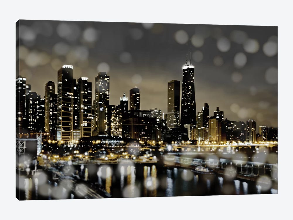 Chicago Nights II by Kate Carrigan 1-piece Canvas Artwork