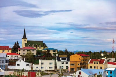 Icelandic Township by Sarah Kadlecek canvas print