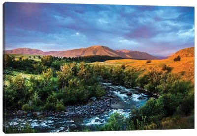Roscoe Montana Canvas Art Print - Mountains Scenic Photography