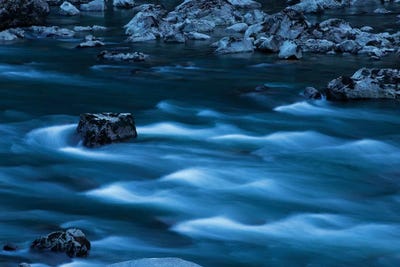 Blue Waters by Sarah Kadlecek canvas print