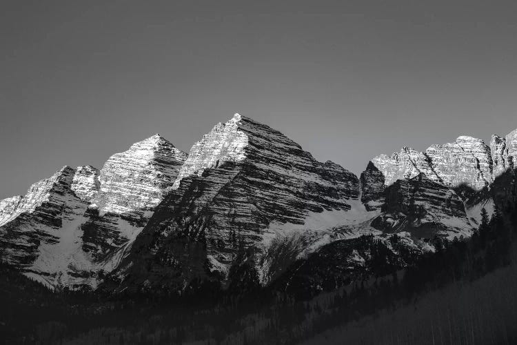 Maroon Peak II In B&W