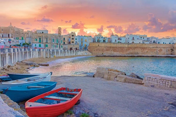Rowboats: Italian Coast by Sarah Kadlecek