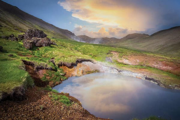 Iceland: Icelandic Volcano by Sarah Kadlecek