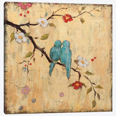 Love Birds II Canvas Print #KAF2} by Katy Frances Art Print