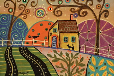 Springtime by Karla Gerard framed wall art