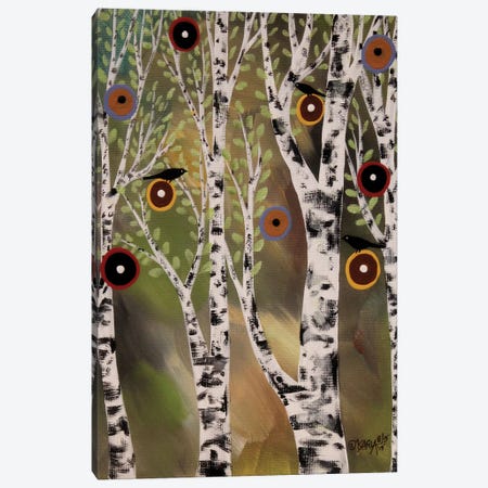 Birches I Canvas Print #KAG31} by Karla Gerard Canvas Art Print