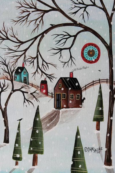 Snow: Winter Day I by Karla Gerard