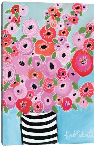 Dreaming of Poppies Canvas Art Print - Bouquet Art