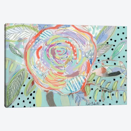 Bloom for Yourself Canvas Print #KAI12} by Kait Roberts Canvas Art Print