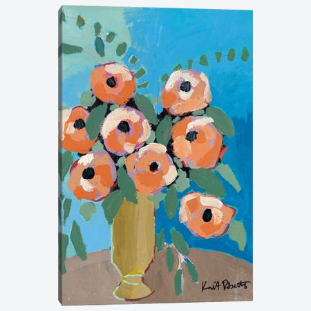 Bouquet for Granny Canvas Print #KAI156} by Kait Roberts Canvas Print