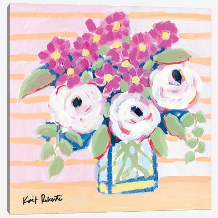 Market Bouquet Canvas Print #KAI166} by Kait Roberts Canvas Art