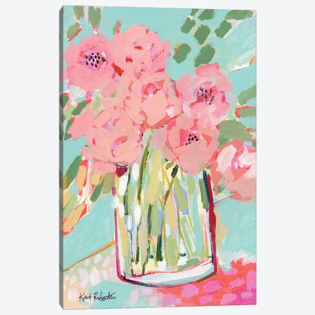Hot Pink Summer Canvas Print #KAI202} by Kait Roberts Canvas Artwork