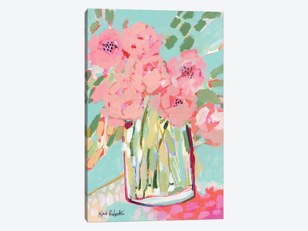 Hot Pink Summer by Kait Roberts 1-piece Canvas Art