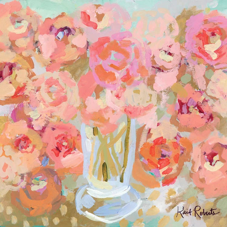Bountiful Blooms by Kait Roberts wall art
