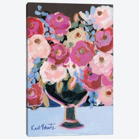 Bloom Through the Dark Canvas Print #KAI226} by Kait Roberts Canvas Print