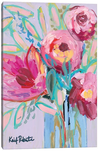 Summer Blooms Canvas Art Print - Kait Roberts