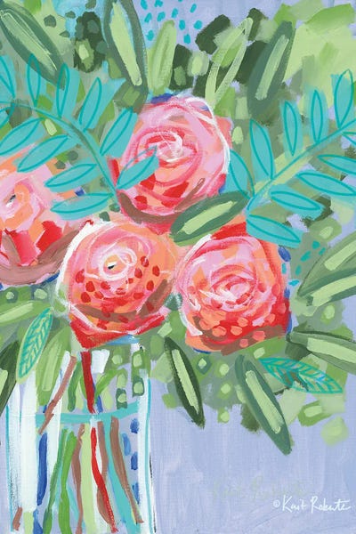 Botanical Still Life: We Can Choose to Bloom by Kait Roberts