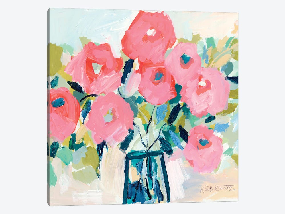 Blooms For Ruthie by Kait Roberts 1-piece Canvas Artwork