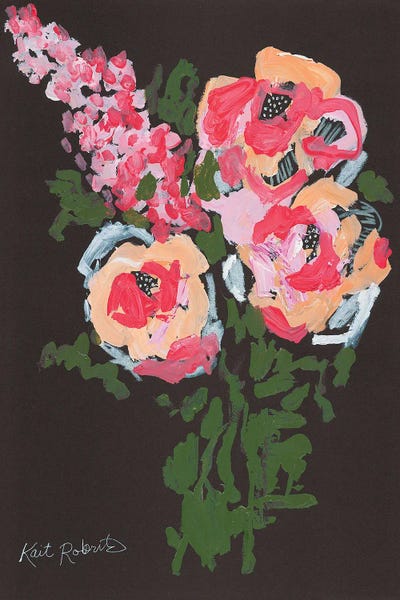 Flowers For Charlotte by Kait Roberts framed canvas print