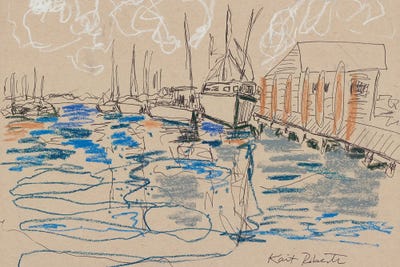 Harraseeket Lunch And Lobster Co. by Kait Roberts canvas print