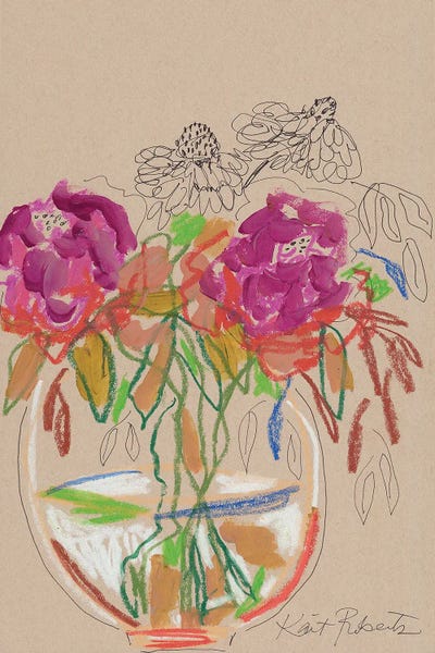 Joy Never Faded by Kait Roberts framed canvas print