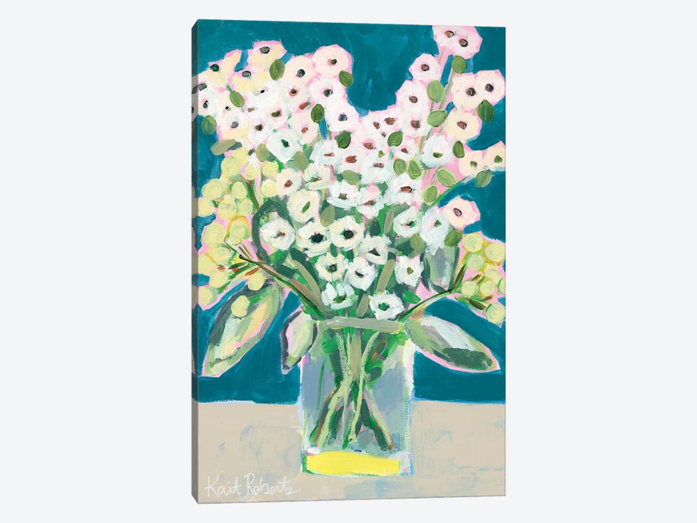 Flowers for Eliza II by Kait Roberts 1-piece Canvas Print
