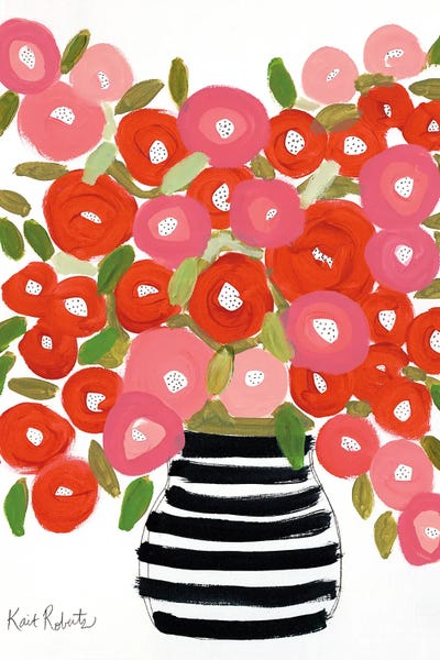 Poppies: Poppies In Strawberry And Taffy by Kait Roberts