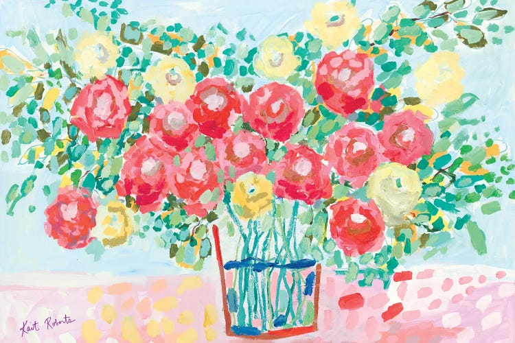 Blooms From The Garden by Kait Roberts wall art