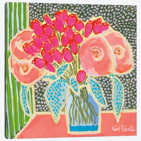 Flowers for Maude No. 2 Canvas Print #KAI32} by Kait Roberts Canvas Print