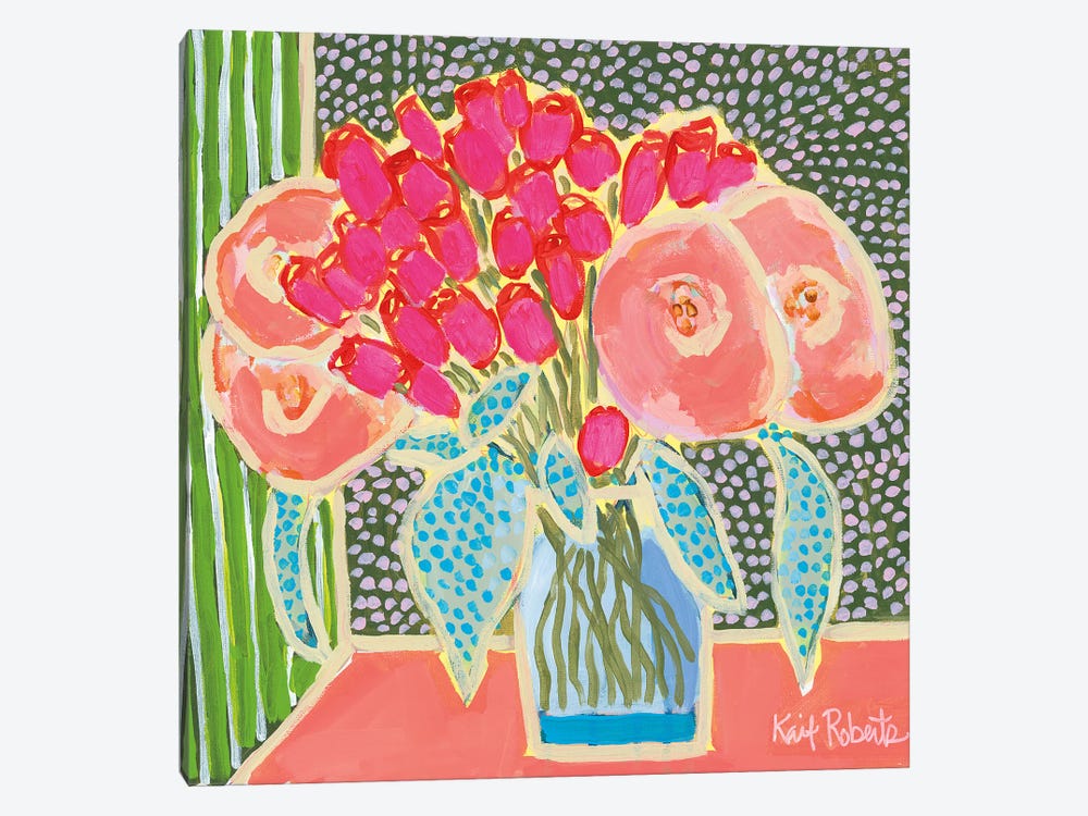 Flowers for Maude No. 2 by Kait Roberts 1-piece Canvas Print