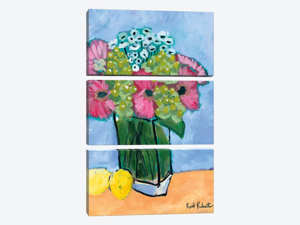 Kitchen Table Series II by Kait Roberts 3-piece Canvas Print