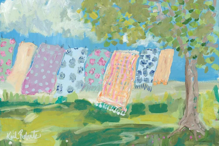 Laundry Day by Kait Roberts wall art