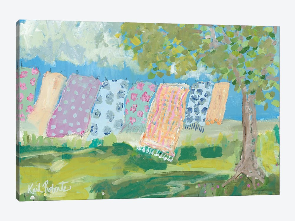 Laundry Day by Kait Roberts 1-piece Art Print