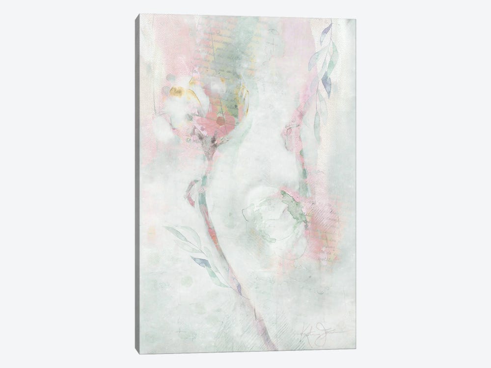 Ranunculus Pair by Katrina Jones 1-piece Canvas Artwork