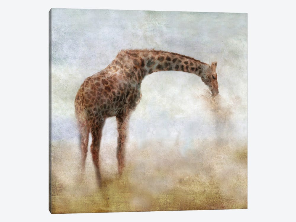 Serengeti Series Giraffe by Katrina Jones 1-piece Canvas Artwork