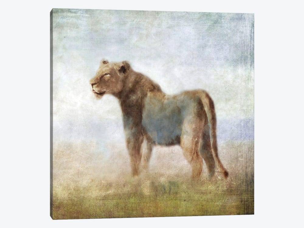 Serengeti Sereies Lioness Art Print by Katrina Jones | iCanvas