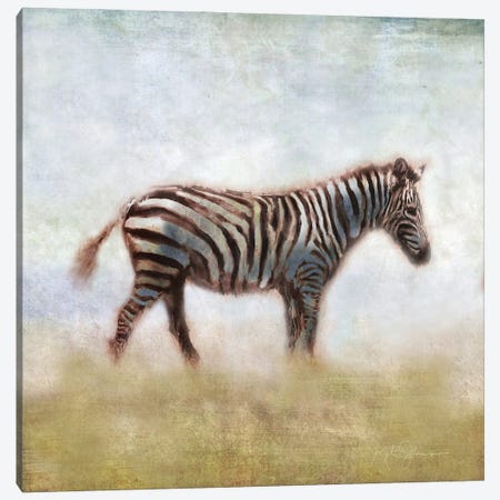 Serengeti Series Zebra Canvas Print #KAJ119} by Katrina Jones Canvas Art