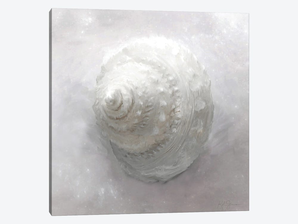 Shell Flourish Series I by Katrina Jones 1-piece Canvas Art