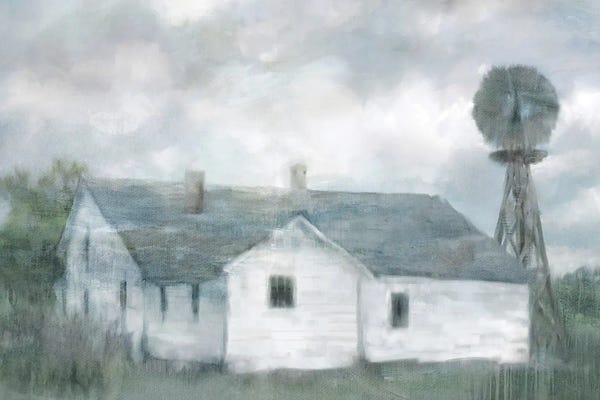 Farms: Summer Farmhouse by Katrina Jones