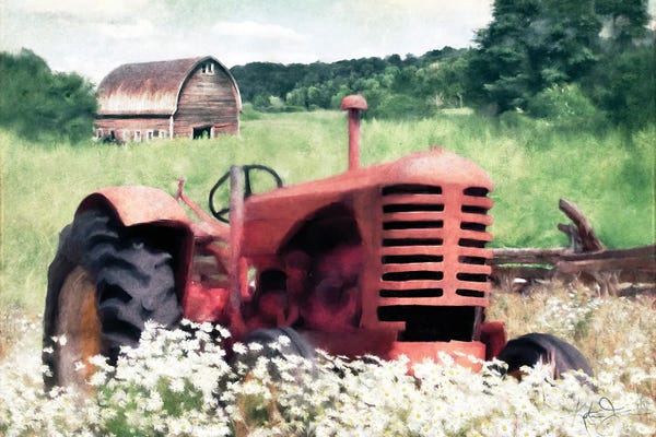 Tractors: Summer Tractor by Katrina Jones